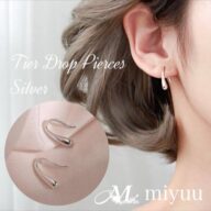 ピアス 小ぶり 小さめ フープピアス フックピアス シンプル シルバー レディース ティアドロップ 小さい しずく 仕事用 おしゃれ オフィス 大人