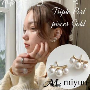 ピアス 金属アレルギー対応 パールピアス ゴールドピアス 大ぶり かわいい レディース パールピアス 普段使い 結婚式 おしゃれ オフィス ギフト 韓国 IZ*ONE