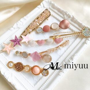 ヘアクリップ ヘアピン ヘアアクセサリー セット リボン ハート ピンク 星 量産型 おしゃれ ヘアアクセ かわいい パール ビジュー 韓国