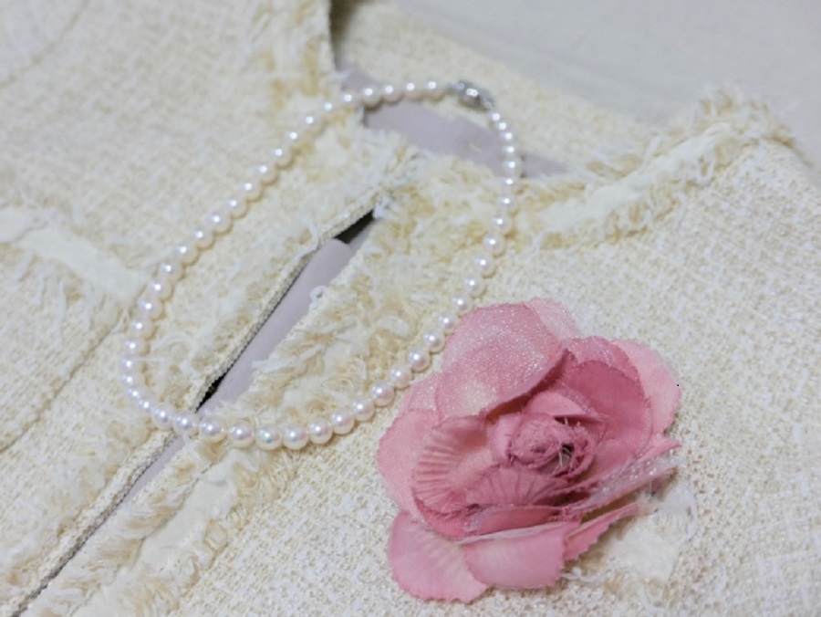 NGではなく、入学式に行くママにふさわしいファッション