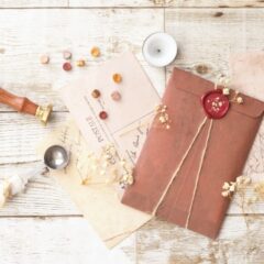 カンタン！おしゃれなシーリングスタンプの作り方！