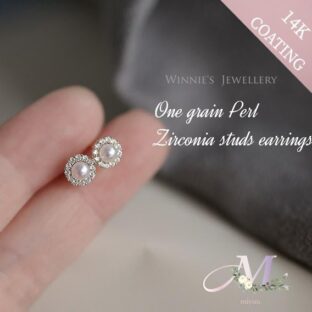 ピアス パールピアス 一粒ピアス 小さい 金属アレルギー対応 小さめ 小ぶり 14K 14金 シルバー ジルコニア レディース ギフト シルバー925 上品